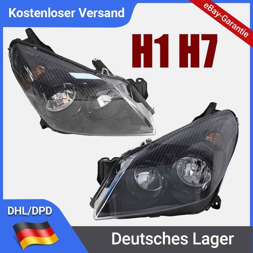 Scheinwerfer schwarz mit - h7/h1,